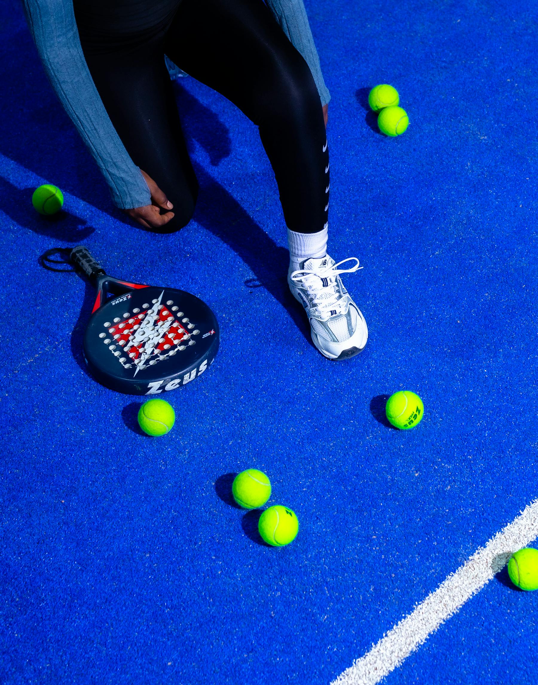 Padel players competing under official event conditions